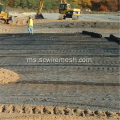 Uniaxial Stretch Geogrid Reinforce And stabilization Tanah